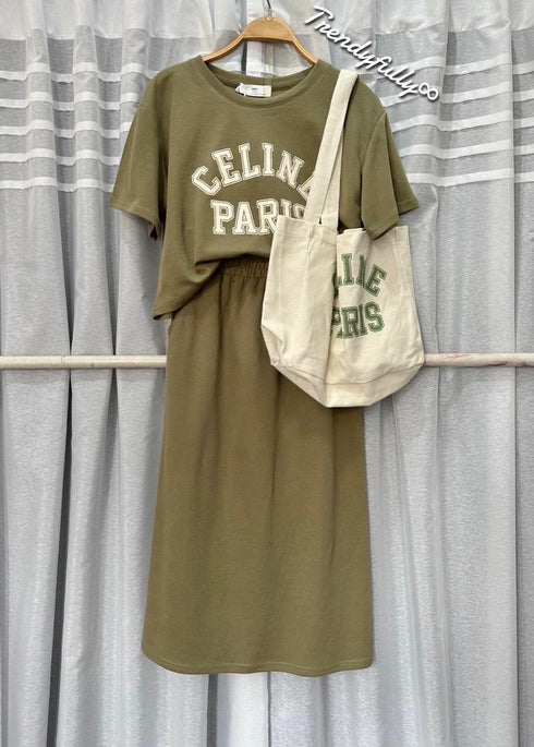 Spring Casual Co-Ord Sets With Bag